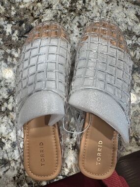 Torrid Clear Jelly Mule